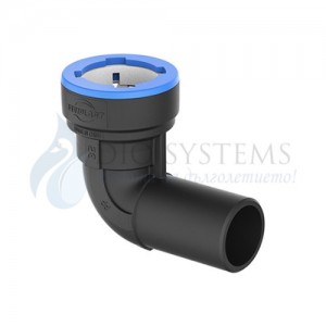 PUSH Коляно Ф20, за директна връзка, IRRIPLAST