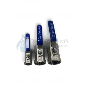 Сферичен кран от неръждаема стомана 304 - 3/4", 1", 1.1/4", 1.1/2" Намален отвор